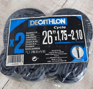 Regalo 2 Cámaras de bicicleta 26”