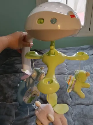 Móvil Cuna Proyector Estrellas Fisher-Price