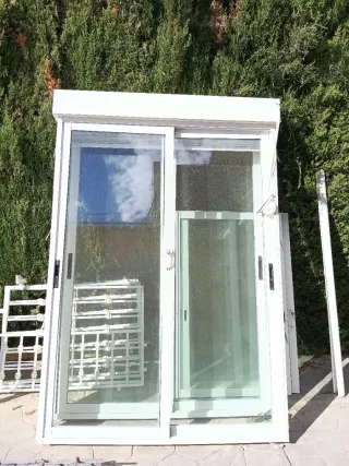 Balconera de aluminio corredera