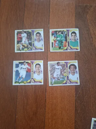 Cartas Fútbol Liga Este Real Madrid 2011-2012