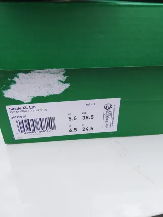 Scarpe Puma Donna Bianche Tg 38.5 Nuove