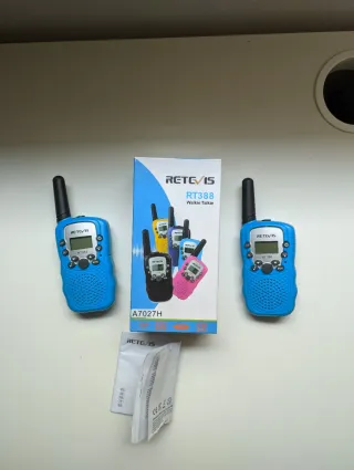 Retevis RT388 Walkie Talkie Set Azul