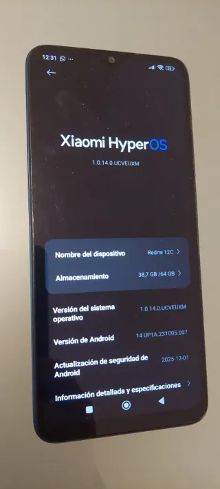 Xiaomi Redmi 12C 64GB Azul