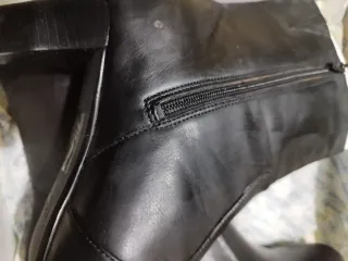 Botines Scholl Talla 38 Negros