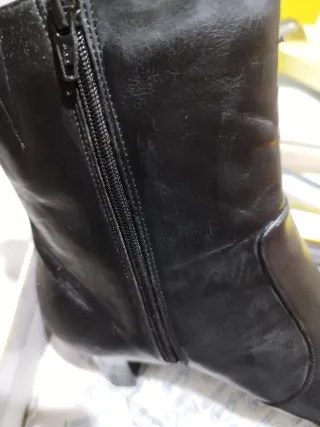 Botines Scholl Talla 38 Negros