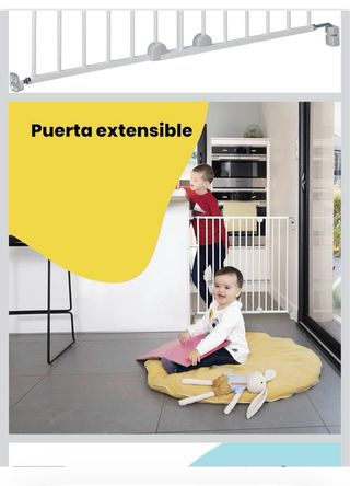 Valla de seguridad blanca Safety 1st