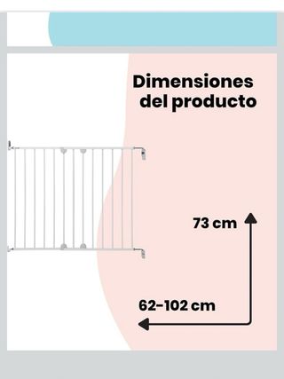Valla de seguridad blanca Safety 1st