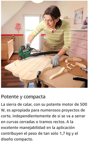 Bosch Sierra de calar PST 650