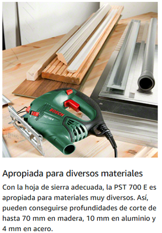 Bosch Sierra de calar PST 650