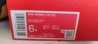 Botas Nike Manoa LTR (GS) Marrón/Negro