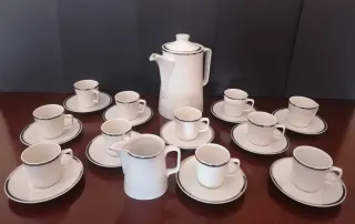 Servizio Caffè Porcellana Vintage