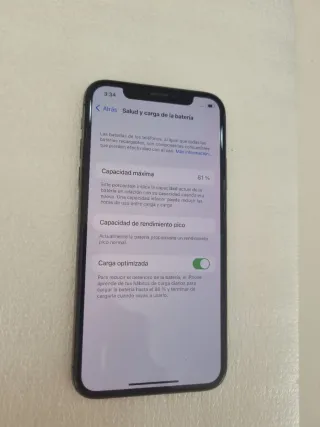 iPhone X 256GB Negro/Plateado