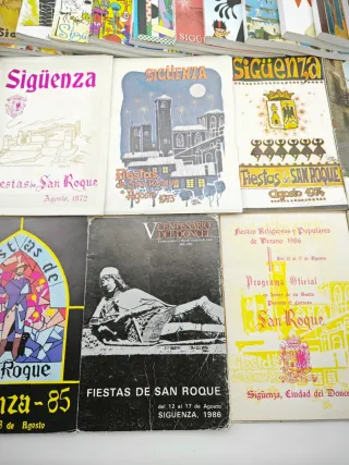 Colección programas fiestas Sigüenza 1971–2019