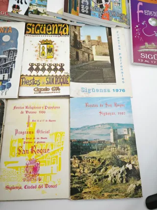 Colección programas fiestas Sigüenza 1971–2019