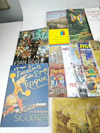 Colección programas fiestas Sigüenza 1971–2019