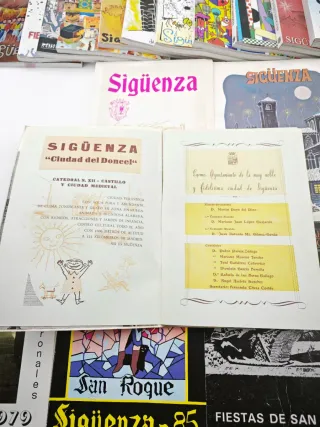 Colección programas fiestas Sigüenza 1971–2019