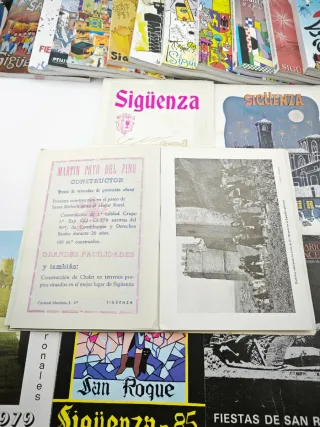 Colección programas fiestas Sigüenza 1971–2019