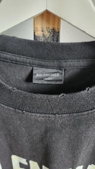 Camiseta Balenciaga Negra
