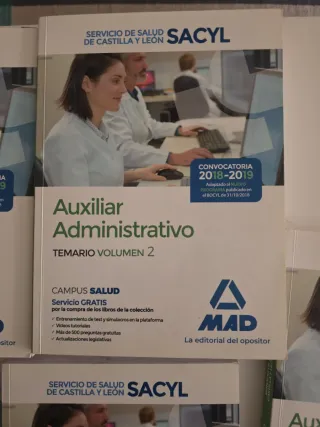 Auxiliar Administrativo del Servicio de Salud d...