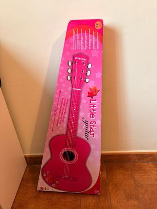 Guitarra Infantil Rosa Little Star 75cm