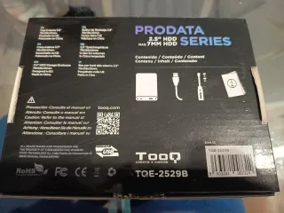 Caja Externa TooQ TQE-2529B USB 3.0