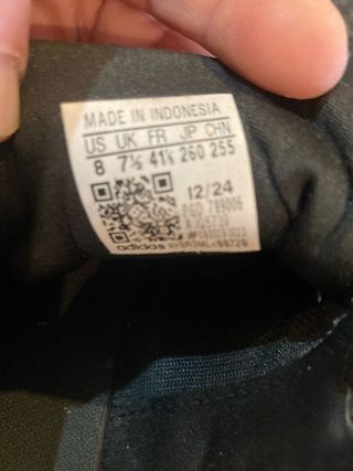 Zapatillas Adidas Negras Talla 41.5