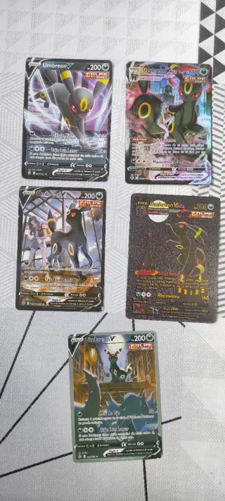 Umbreon V Cartas Pokémon