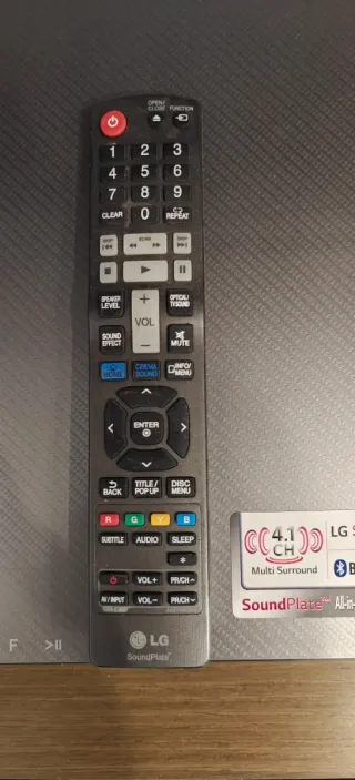 LG Sound Plate LAB540W Negro/Plata