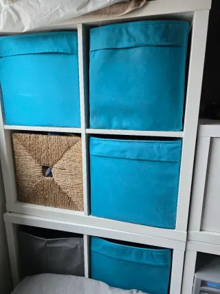 Cajas de tela KALLAX IKEA (4 unidades)