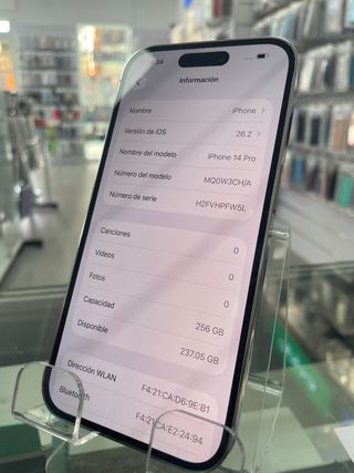 iPhone 14 Pro 256GB Plata