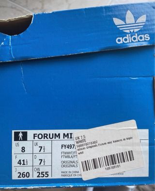 Adidas Forum Mid Blancas