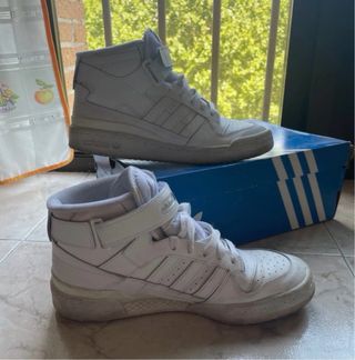 Adidas Forum Mid Blancas