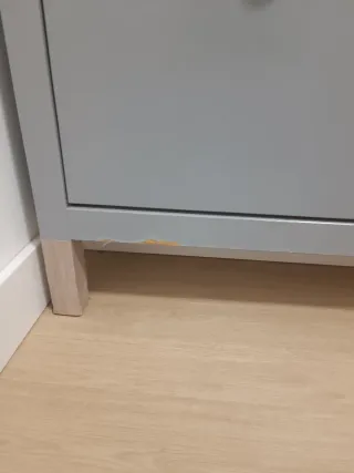 Zapatero Ikea Hemnes Gris