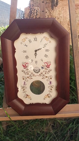 Reloj de pared antiguo punto mallorquin