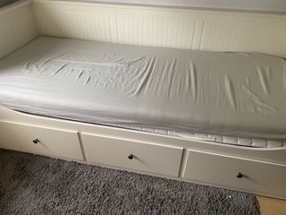 Cama nido blanca Ikea con cajones