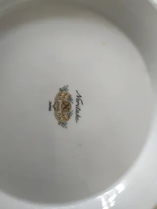 Ensaladera o legumbrera Noritake porcelana