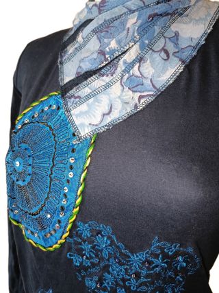 Jersey Desigual azul talla M