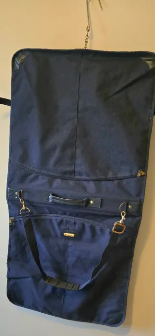 Portatrajes azul marino Sunsmile estilo Samsonite
