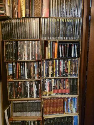 Colección de películas DVD originales sin abrir