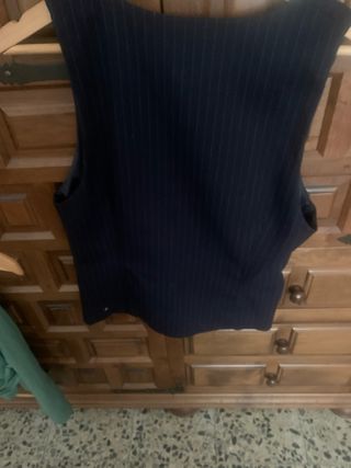 Chaleco Raya Diplomática Azul Oscuro