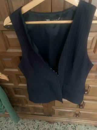 Chaleco Raya Diplomática Azul Oscuro