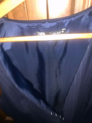 Chaleco Raya Diplomática Azul Oscuro