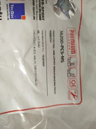 Brazos suspensión y kit embrague RIDEX