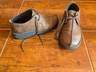 Sapatos Skechers Castanhos