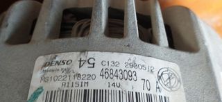 Alternador fiat 144193 46843039 seicento (187) *