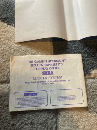 The New Zealand Story Master System Sega