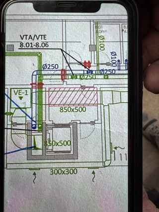 Plano Instalación Fontanería y Climatización