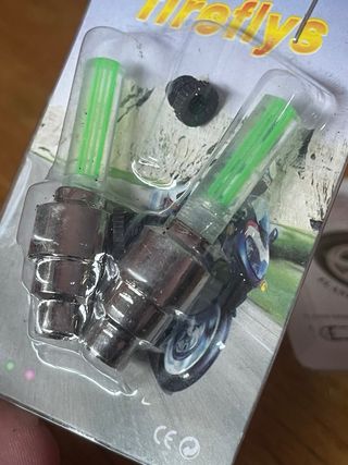 Lote 6 Luces LED Neumáticos Coche/Moto