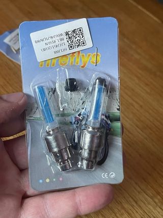 Lote 6 Luces LED Neumáticos Coche/Moto