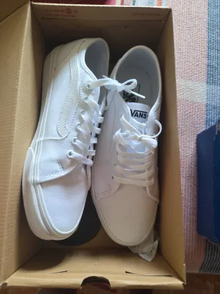 Vans Blancas Originales